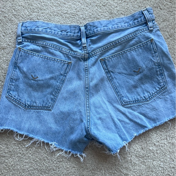 HUDSON Women's Lori High Rise, Cut Off Jean Short - Picture 5 of 7